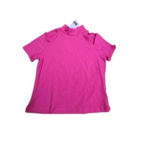 Pink Top cut out shoulders